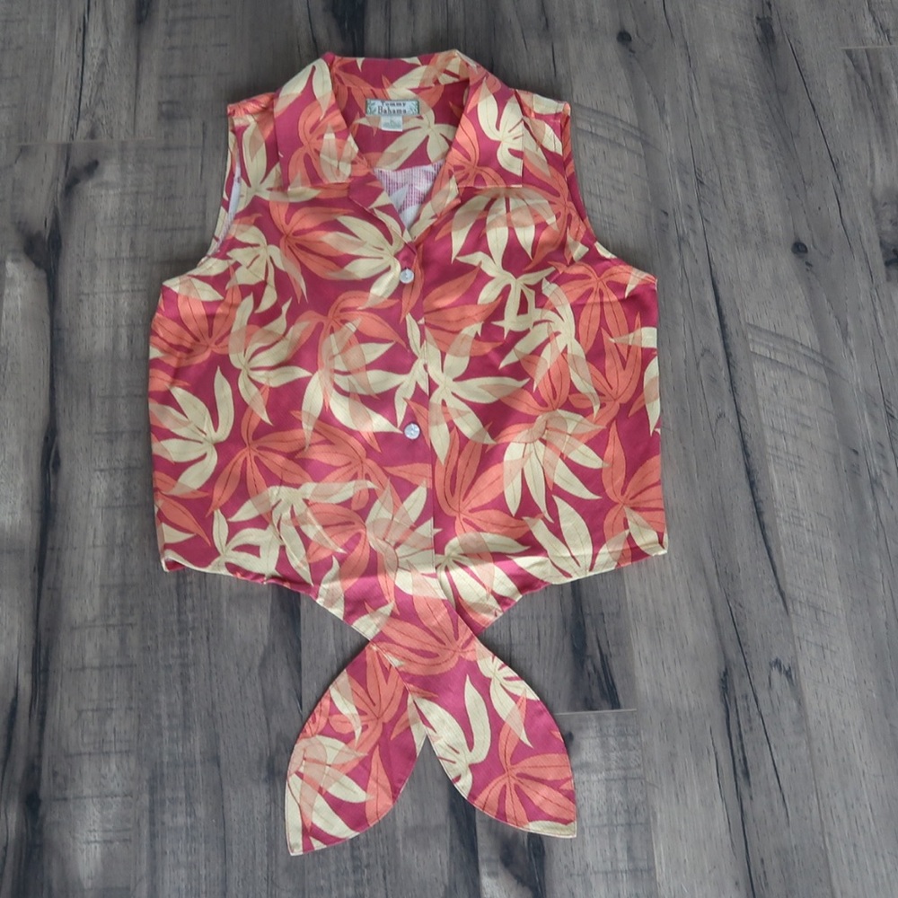 Tommy Bahamas |  Front knot top